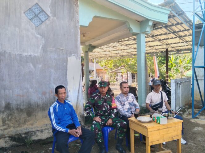 
Babinsa Koramil 1008-01/Muara Uya – Jaro Hadiri Hari Jadi Desa Trans Danau ke-38
