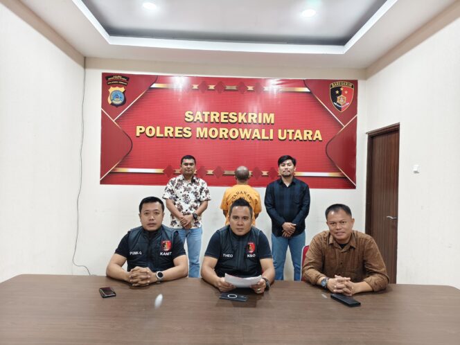 
Satreskrim Polres Morowali Utara tangkap pelaku Penggelapan Rp 1,8 M hasil pembayaran ganti rugi lahan