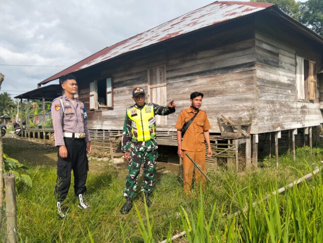 Babinsa Serda Aspiani Ajak Warga Waspadai Karhutla di Musim Kemarau