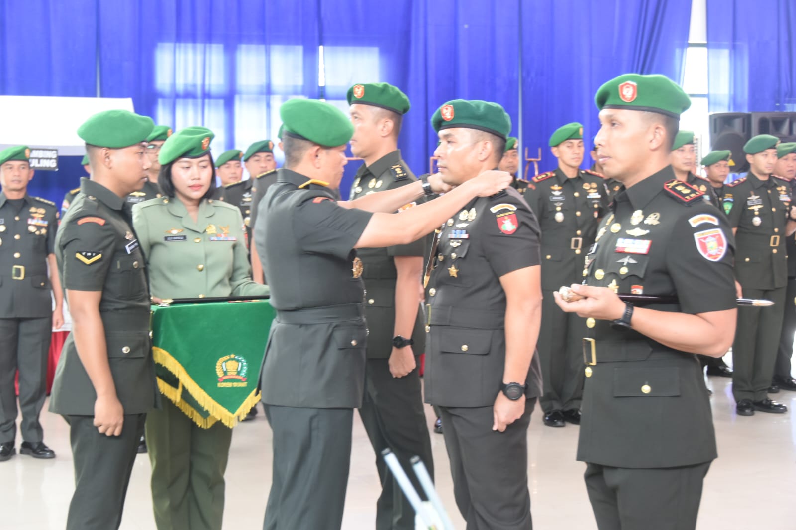 Fery Perbawa Serah Terima Jabatan Dandim 1002/HST ke Ardiansyah