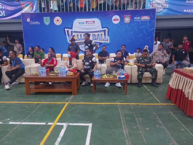 Danramil Wonoasih Hadiri Final Klik Volly Indomaret 2025 Probolinggo