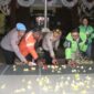 Kapolres Dampingi Aksi Damai Driver Ojol Probolinggo Tabur Doa