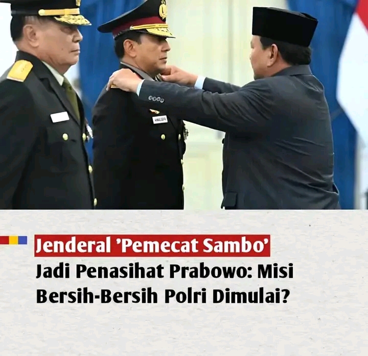 Langkah Mengejutkan Prabowo: Ahmad Dofiri Dipercaya Benahi Citra Polri