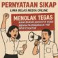 15 Media Online Tegaskan: Kami Tidak Pernah Menguasai Media Lain!