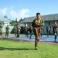 Prajurit Kodim 1505/Tidore Asah Ketangguhan Lewat Latihan Pencak Silat Militer