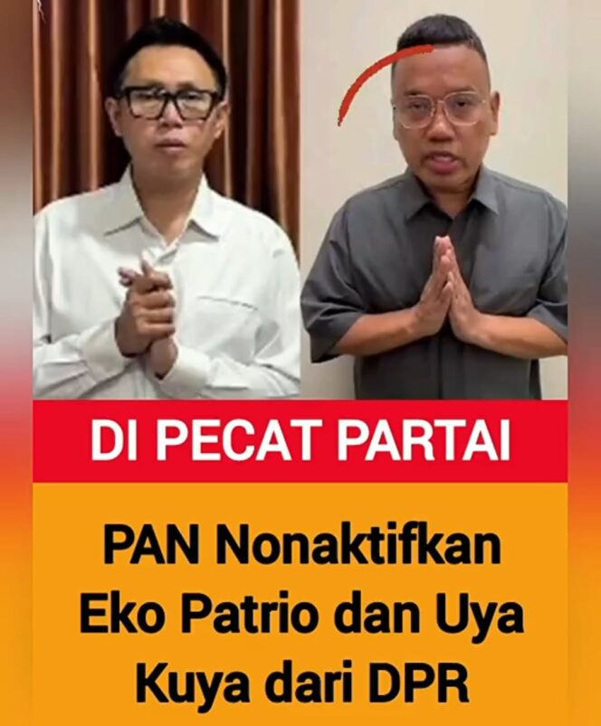 PAN Nonaktifkan Dua Anggota DPR RI, Imbau Masyarakat Percayakan Penanganan Situasi kepada Pemerintah