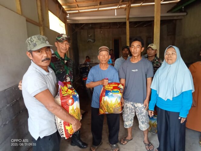 Koramil Lumbang Kawal Pemetaan Areal Pertanian Demi Ketahanan Pangan