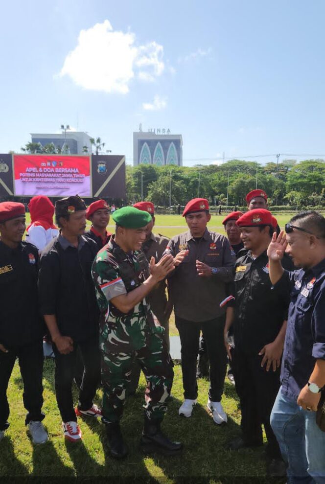 
PGN MAKOWIL JATIM SIAP SINERGI DENGAN APH JAGA JAWA TIMUR AMAN DAN DAMAI