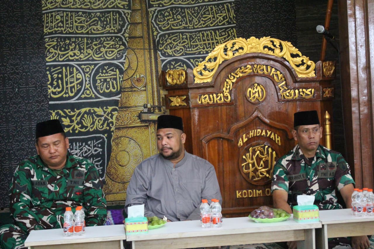 Kasdim Herawadi Karnawan Tekankan Keteladanan Rasulullah Bagi Prajurit TNI