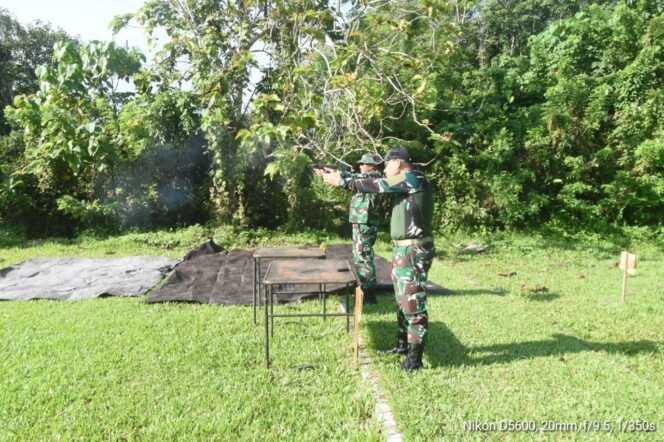 Dandim 1002/HST Tekankan Keselamatan dalam Latihan Menembak Prajurit