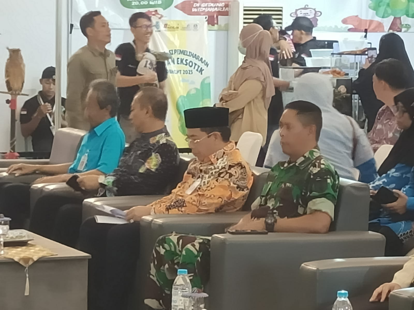 Kasdim 0820/Probolinggo Mayor Inf Herawadi Karnawan Menghadiri Pameran Ketahanan Pangan