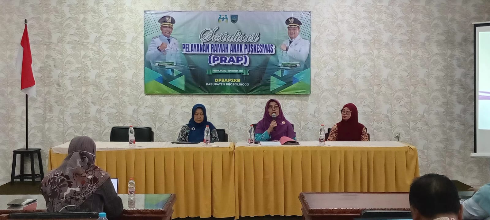 DP3AP2KB Probolinggo Berikan Sosialisasi Pelayanan Ramah Anak di Puskesmas