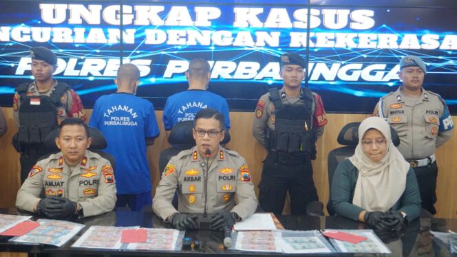 
					Dua Pelaku Perampokan Bank Diringkus Polres Purbalingga