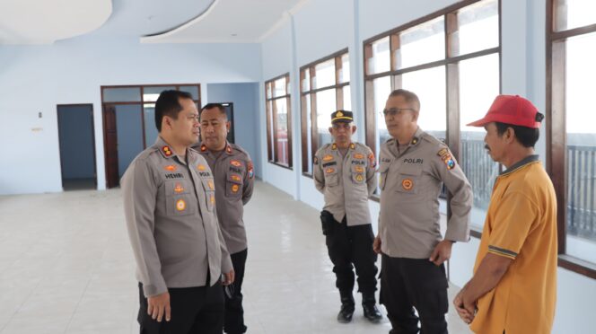 
Kapolres Nganjuk Tinjau Progres Pembangunan SPPG di Baron dan Lengkong