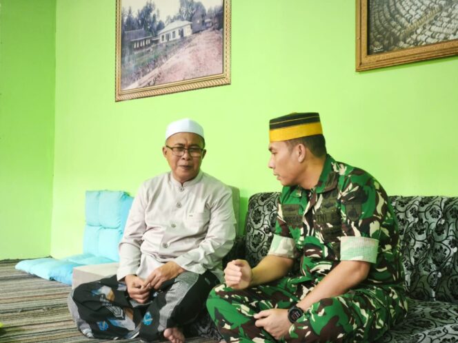 Dandim 1002 HST Bersama Bang Jeck Silaturahmi ke Ponpes Nurul Muhibbin Ilung