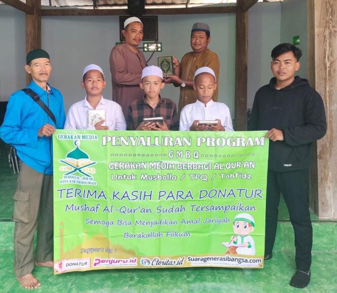 
					Gerakan Media Berbagi Al-Qur’an Dorong Semangat Santri Pondok Buyut Tupi Bersatu