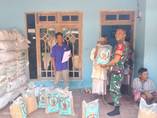 Babinsa dan PPL Bersama Poktan Tani Jaya, Dorong Kesejahteraan Petani Probolinggo