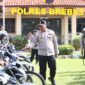 Antisipasi Gangguan Kamtibmas Polres Brebes Gelar Pelatihan Dalmas dan Pengamanan Markas
