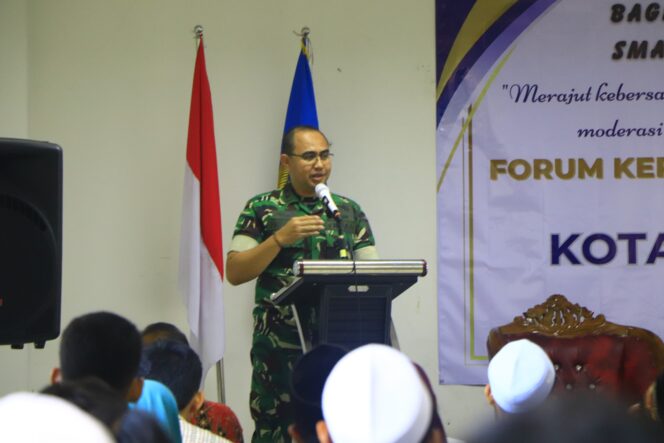 Dandim Probolinggo Letkol Arh Iwan Hermaya: Generasi Muda Harus Jadi Teladan Moderasi Beragama