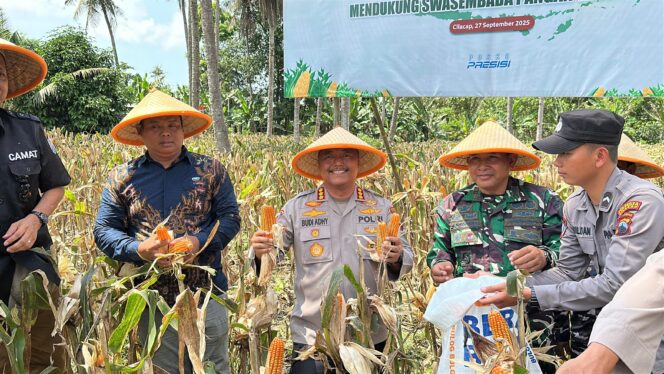 
					Polresta Cilacap Dukung Panen Raya Jagung Demi Swasembada Nasional*