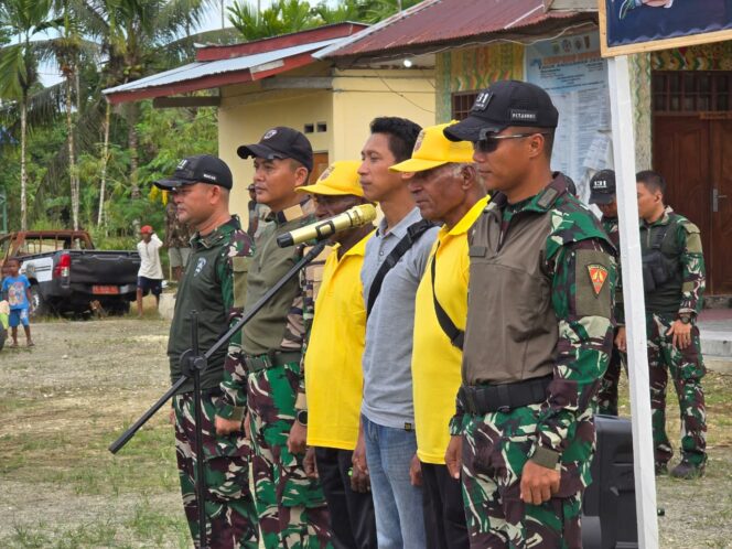 
					Satgas Yonif 131/Brajasakti Gelar Turnamen Voli Dalam Rangka Memeriahkan HUT TNI ke 80 di Kabupaten Keerom*
