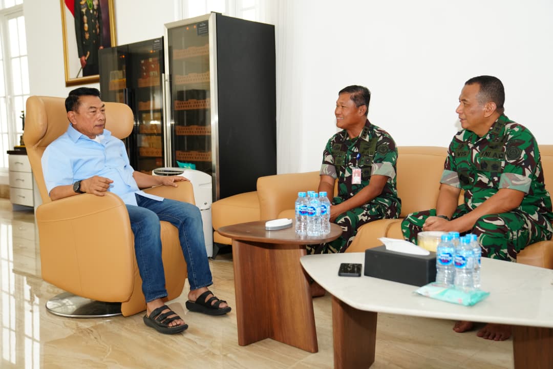 Mabes TNI Pererat Silaturahmi dengan Sesepuh Jenderal TNI (Purn) Dr. Moeldoko
