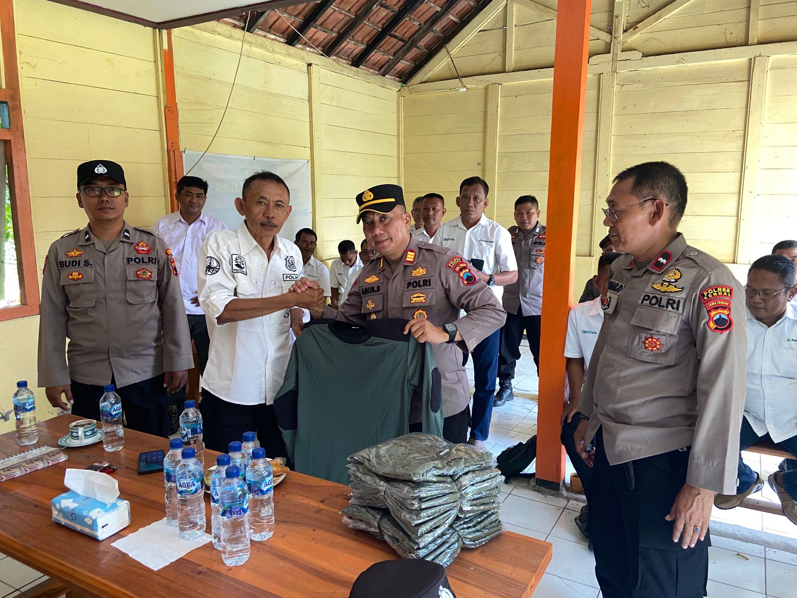 Satuan Fungsi Binmas Polres Kendal Perkuat Sinergitas dengan Polhut Perhutani Jaga Kelestarian Hutan