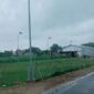 Pemasangan Tiang Lampu Lapangan Olahraga di Desa Kates, Manfaatkan Dana Desa 2025