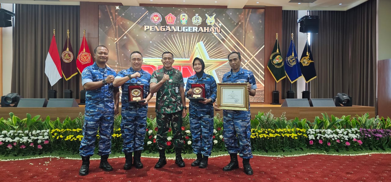 Lanud Sultan Hasanuddin Raih Juara II UO TNI AU BMN Awards Kemhan dan TNI TA 2025