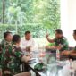 Danpushidrosal Anjangsana Ke Kediaman Jenderal TNI (Purn) Gatot Nurmantyo