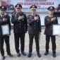 Peringati Hari Kesaktian Pancasila, Polres Probolinggo Kota Beri Penghargaan kepada 9 Anggota Berprestasi