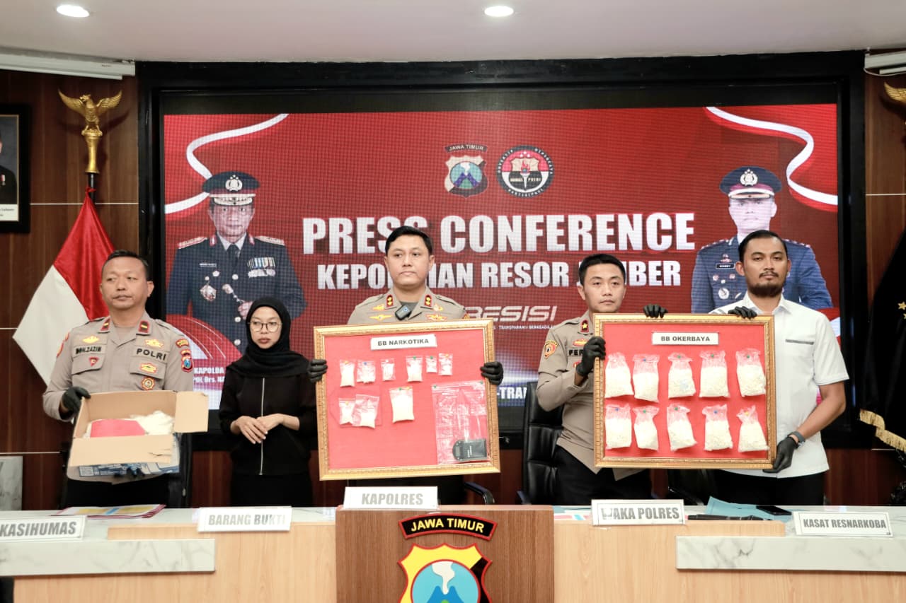 Polres Jember Bongkar Jaringan Narkoba 15 Tersangka Diamankan, Modus "Ranjau" Terkuak*