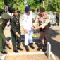 HUT TNI Ke 80, Kasdim 0820/ Probolinggo Mayor Inf Herawadi Karnawan Memimpin Pelaksanaan Ziarah Nasional