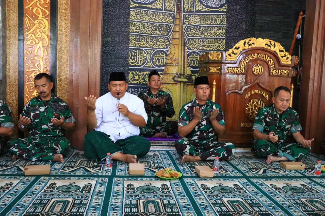 Kodim 0820/Probolinggo Gelar Do’a Bersama Peringati HUT Ke-80 TNI