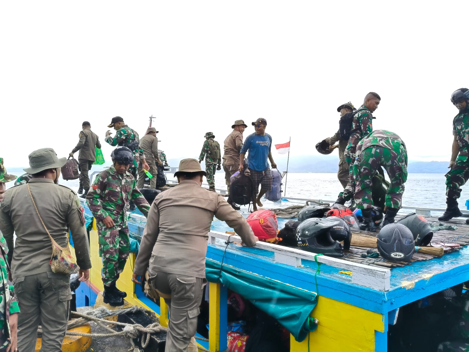 Awali Misi Pembangunan Desa, Satgas TMMD Kodim 1505/Tidore Diterjunkan ke Oba Selatan