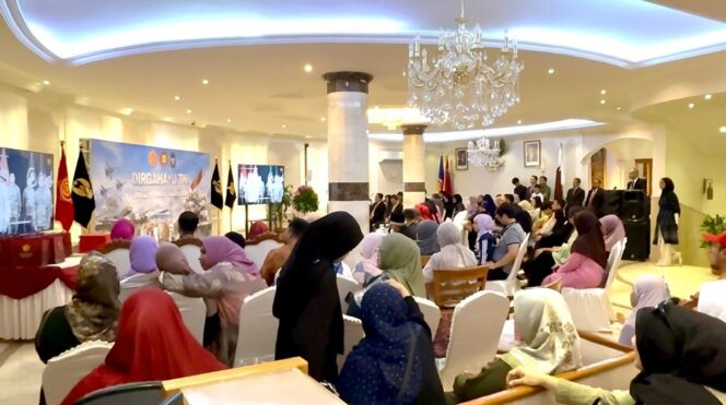 
					Athan RI Bersama KBRI Doha Rayakan HUT TNI Ke-80