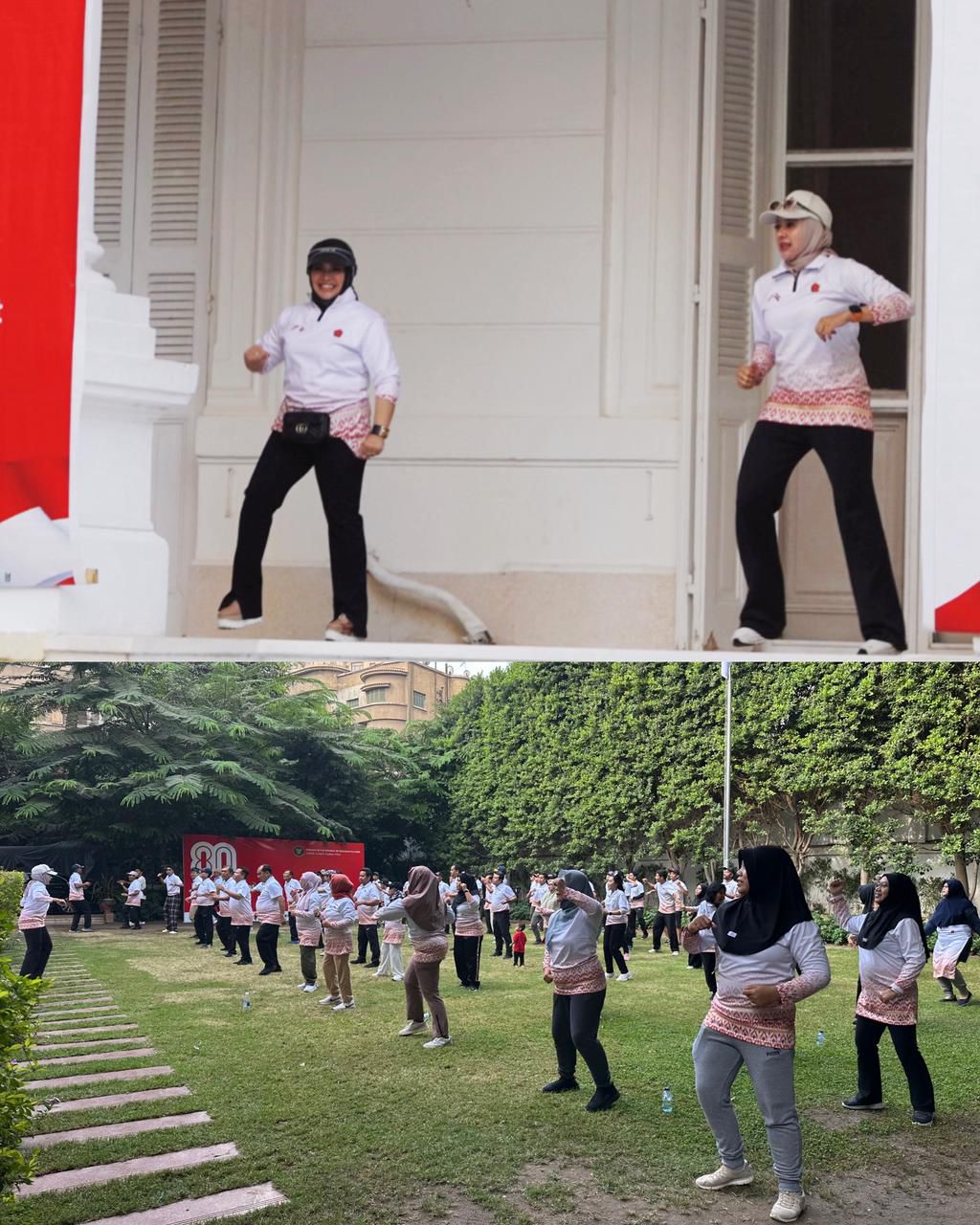 Kantor Atase Pertahanan RI di Cairo Gelar Acara Syukuran HUT TNI Ke-80