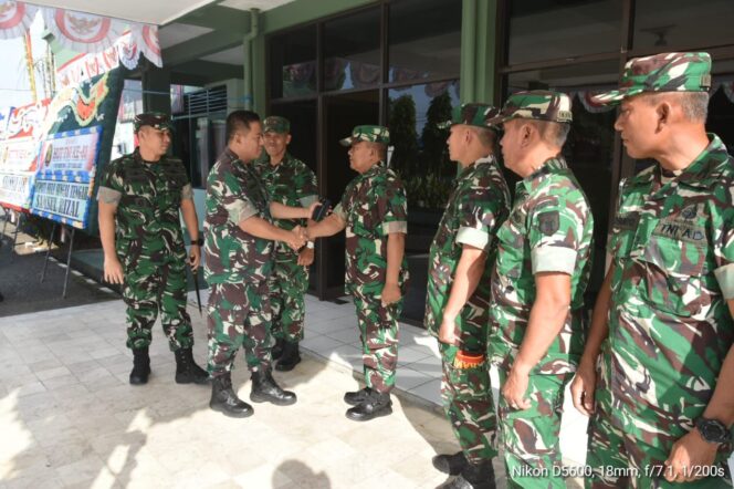 Kodim 1002/HST Terima Kunjungan Tim Wasgiat Bidang Operasi dari Sops Mabesad