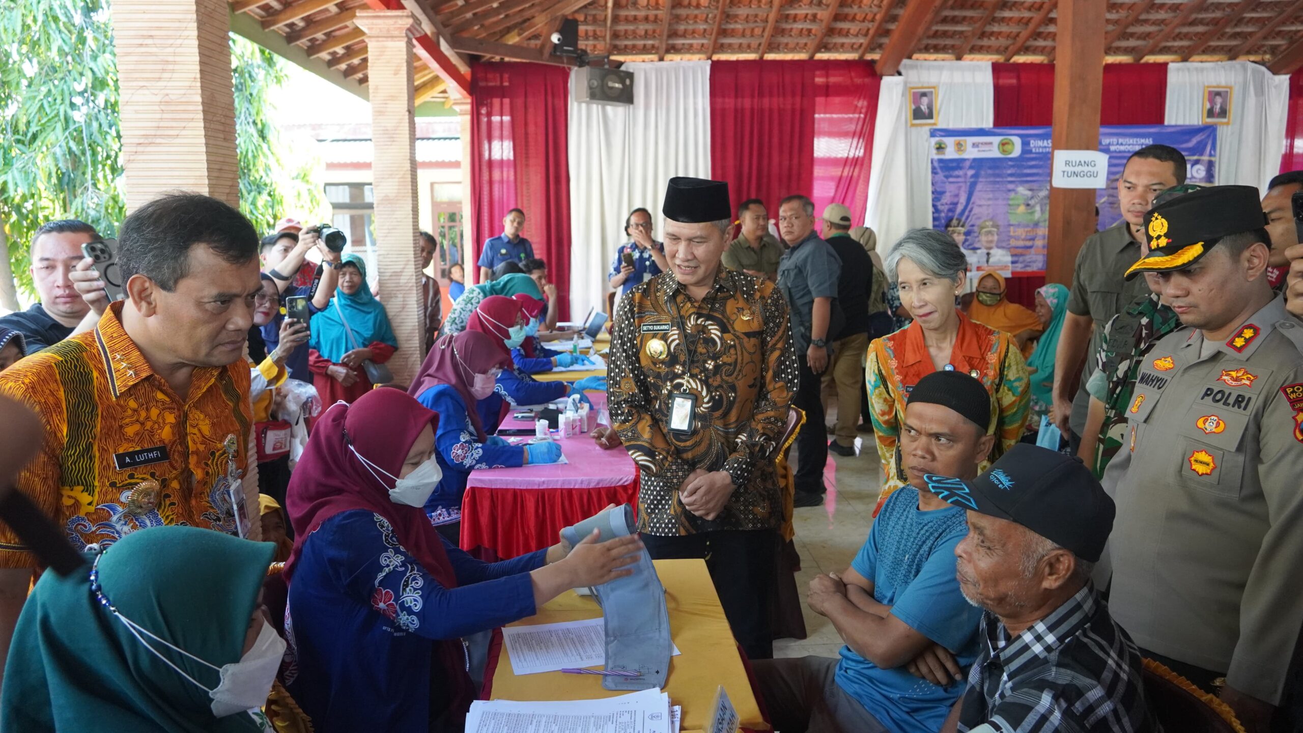 Polres Wonogiri Kawal Ketat Kunjungan Gubernur Jateng, Pastikan Kegiatan Berjalan Aman dan Lancar