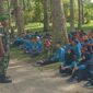 Serunya Bati Komsos Koramil Garum Dalam Materi Bela Negara Perkemahan SDIT Al Hikmah Blitar