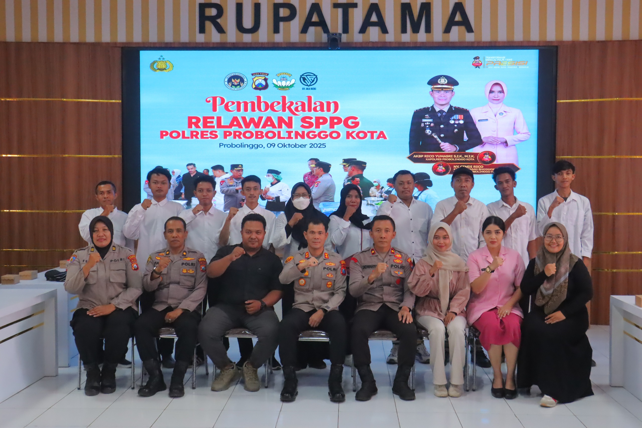 AKBP Rico Yumasri: Relawan SPPG Harus Jaga Kualitas dan Gizi Makanan untuk Anak dan Ibu Hamil