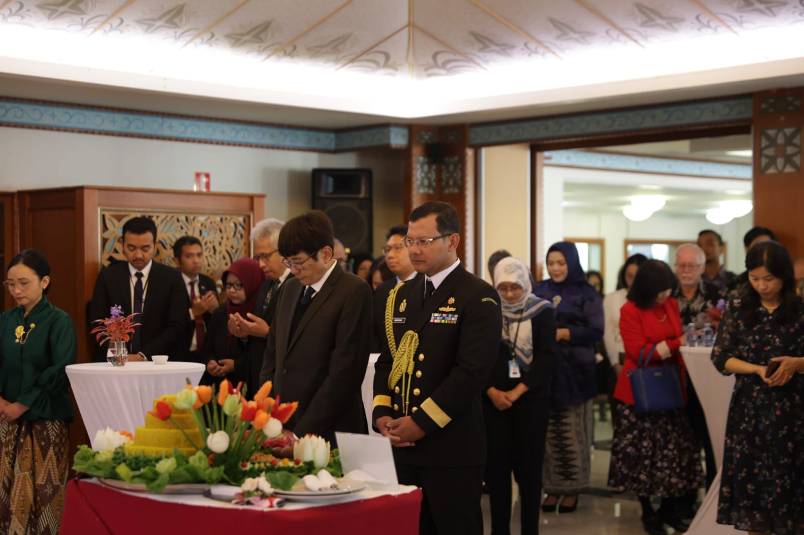 Peringatan HUT Ke-80 Tentara Nasional Indonesia di KBRI Canberra