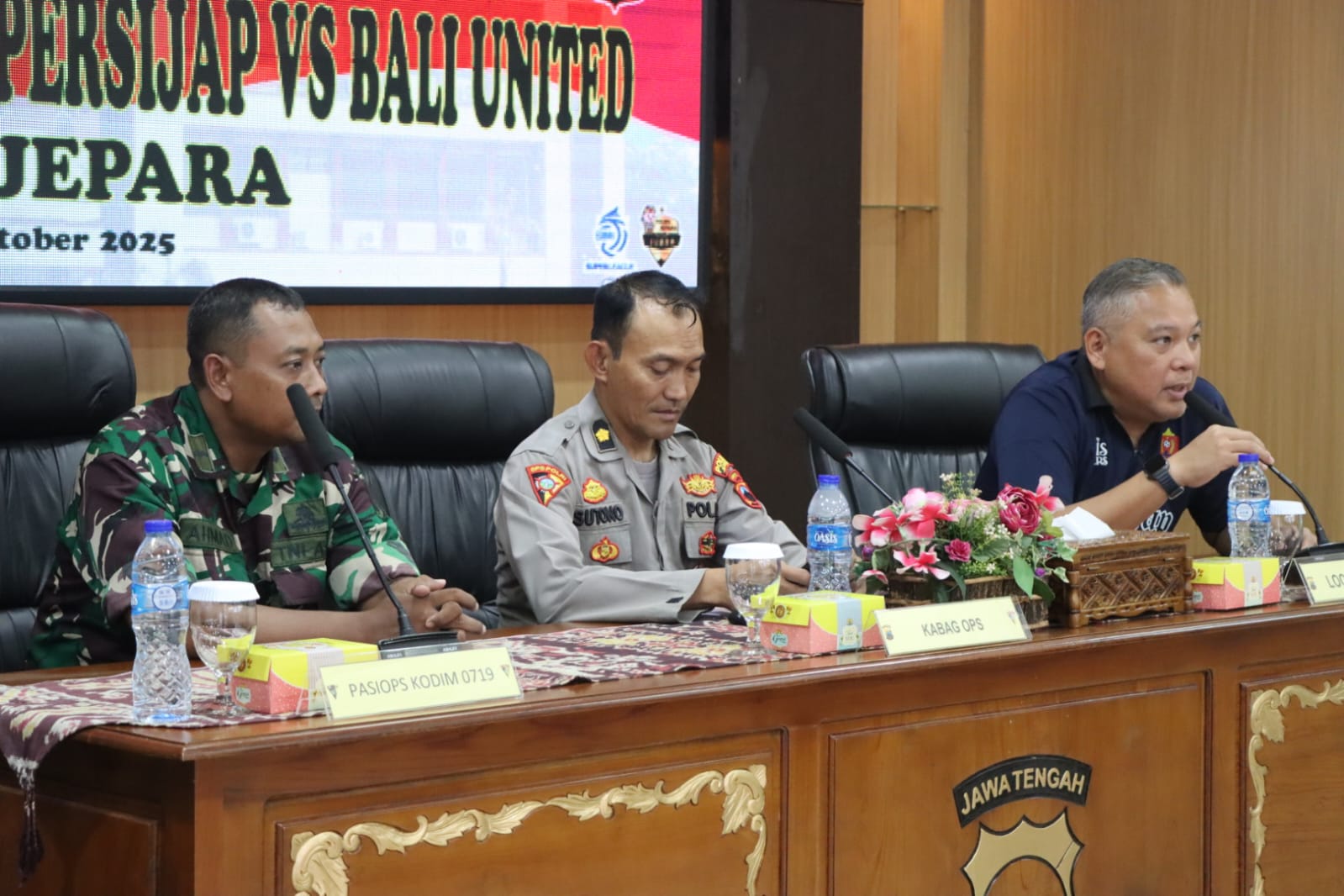 Jelang Persijap Jepara Vs Bali United, Polres Jepara Matangkan Rencana Pengamanan