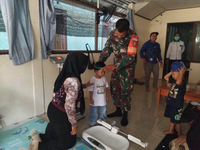 
					Sinergi Babinsa dan Kader Posyandu, Wujud Nyata Kepedulian untuk Generasi Sehat