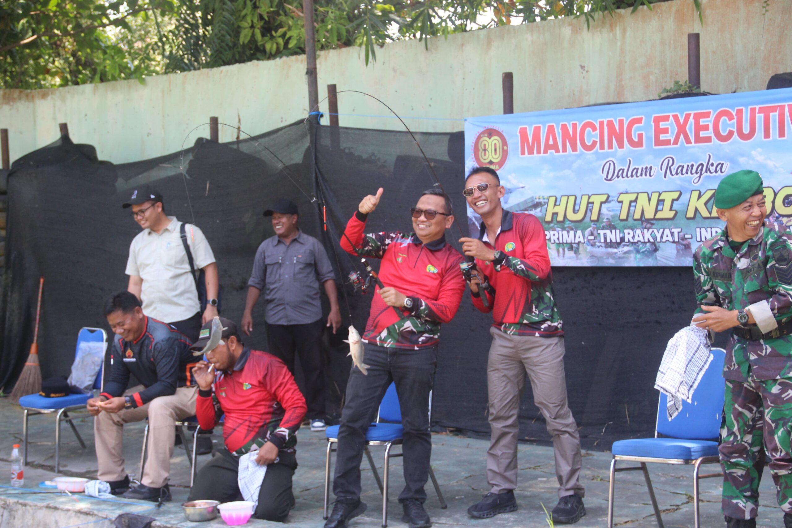 Kodim 1008/Tabalong Gelar Mancing Executive Meriahkan HUT TNI ke-80