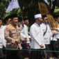 Sinergi Polisi dan Santri Warnai Aksi Damai di DPRD Probolinggo, Situasi Kondusif hingga Usai