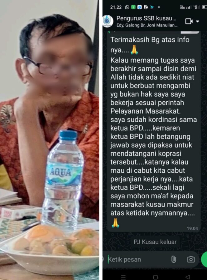 Ketua BPD Kusau Makmur Diduga Terlibat Permainan Proyek, Publik Desak Bupati Kampar Turun Tangan