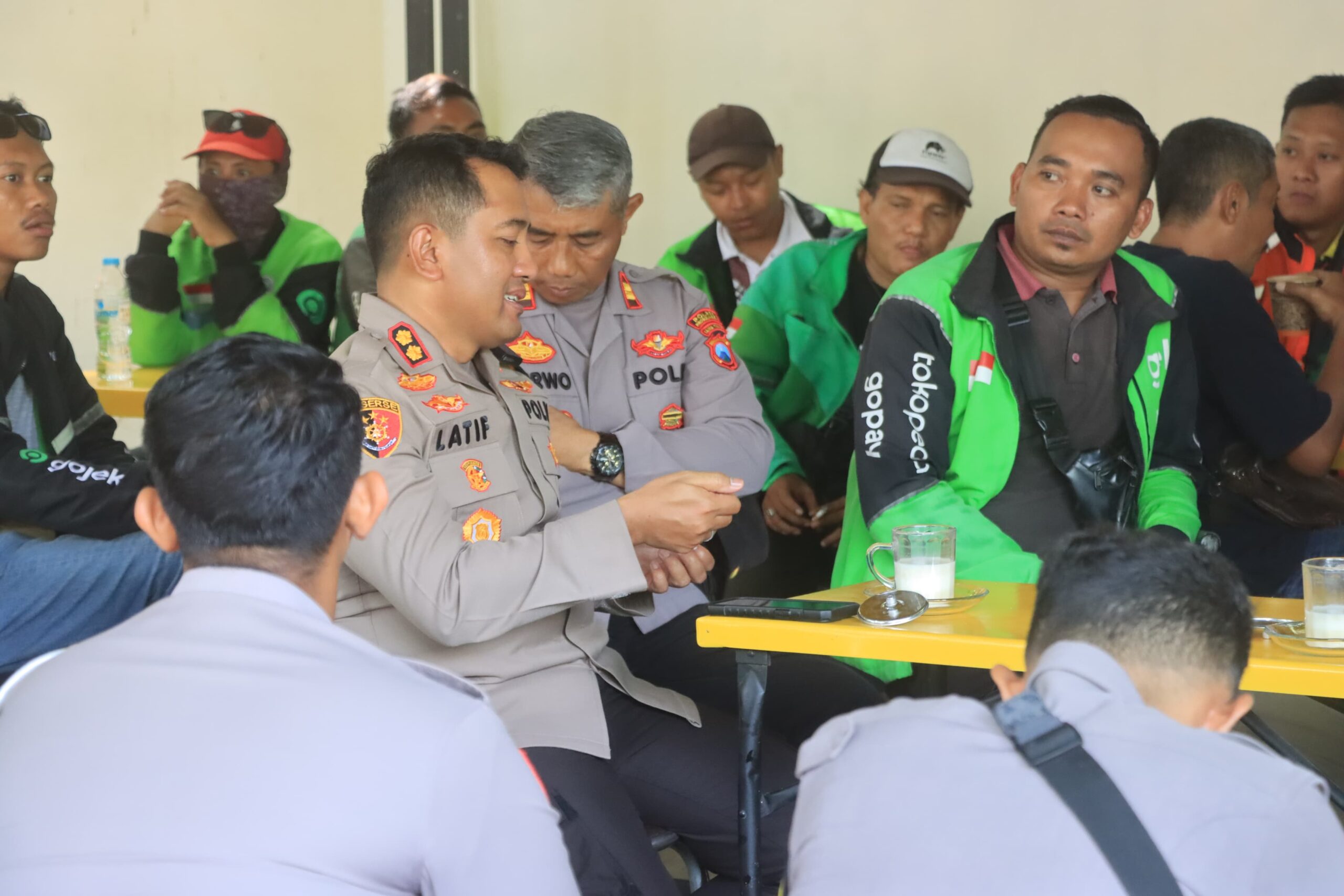 Kapolres Probolinggo AKBP M. Wahyudin Latif Kukuhkan Ojol Sebagai Mitra Strategis Jaga Harkamtibmas