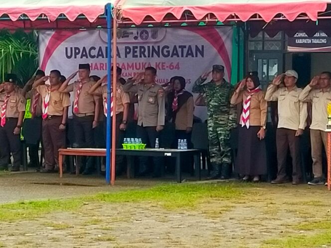 TNI dan Pemerintah Kecamatan Muara Harus Bersinergi dalam Peringatan Hari Pramuka ke-64 Tahun 2025