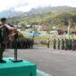 Kodim 1714/Puncak Jaya dan Satgas Penugasan Gelar Upacara HUT Ke-80 TNI Prima TNI Rakyat Indonesia Maju